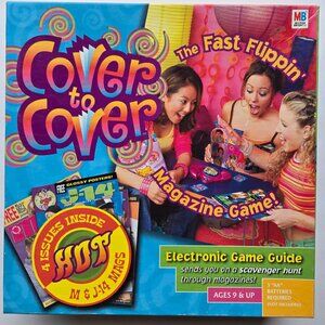 MILTON BRADLEY Scavenger Hunt Game Electronic Magazine Cover to Cover